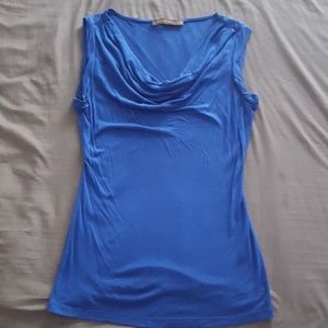 Limited sleeveless royal blue shirt xs